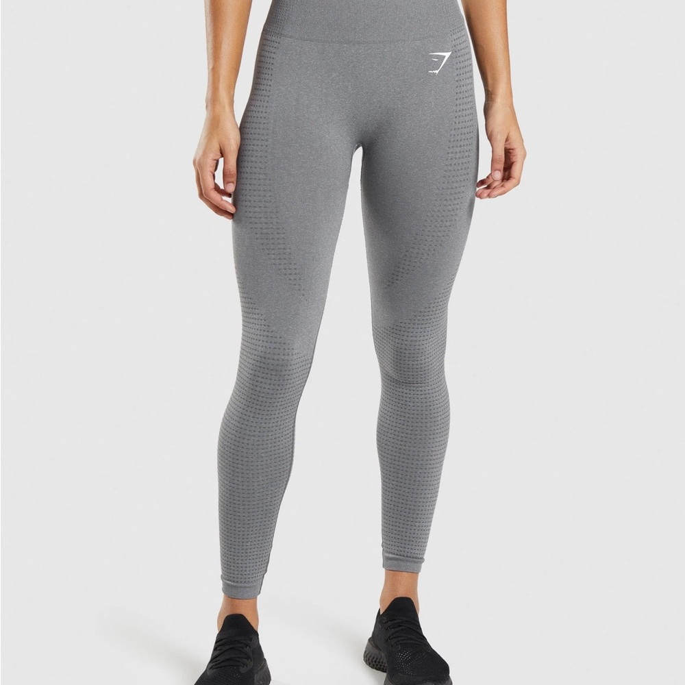 Gymshark Gray High-Waisted Leggings